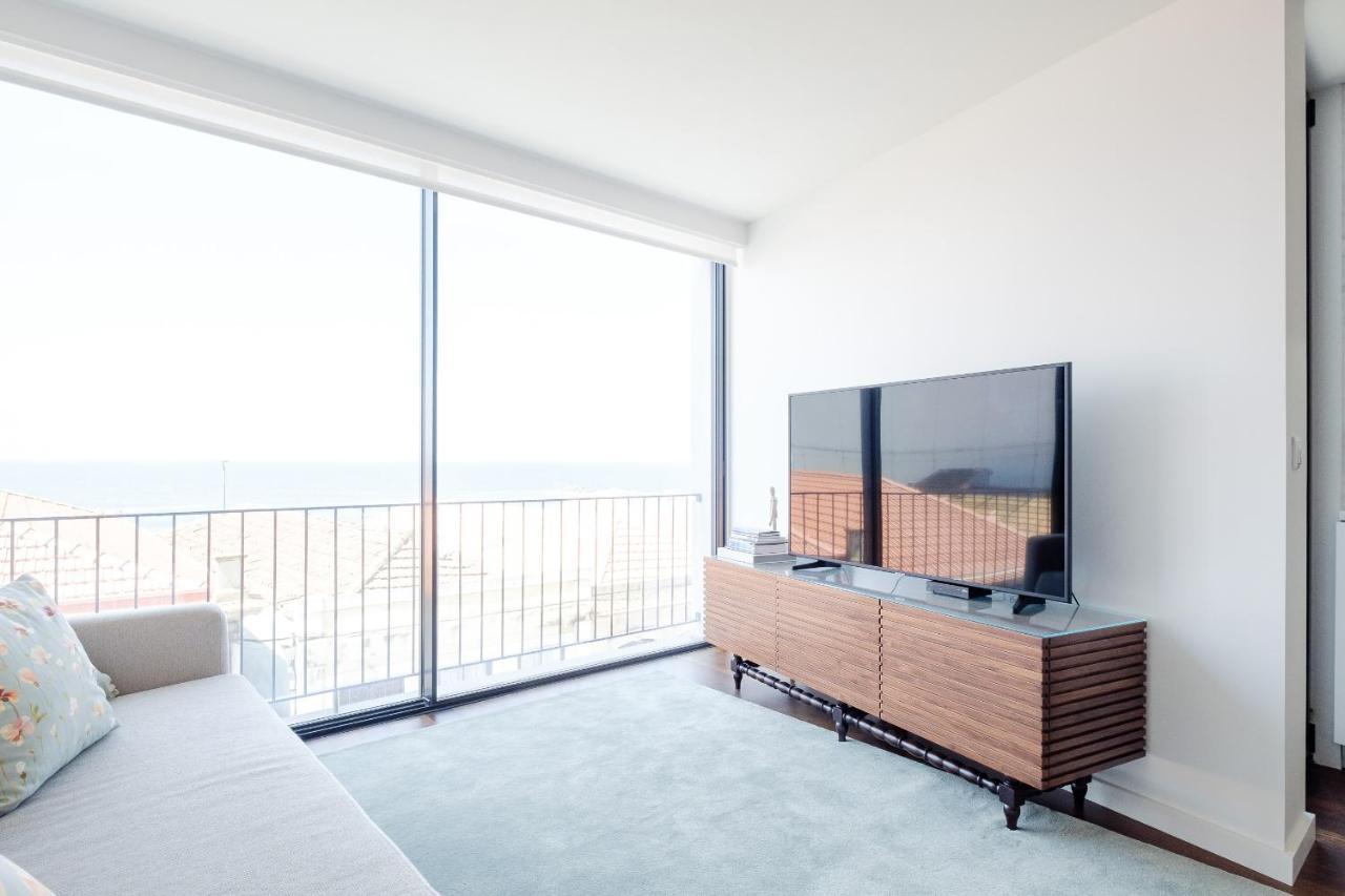 Boutique Rentals- Bliss By The Sea Apt- Ocean Views In Foz Beach بورتو المظهر الخارجي الصورة